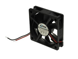 Fan; RDH6015B1; 60x60x15mm; ball bearing; 12V; DC; 2,04W; 31,4m3/h; 35dB; 170mA; 4500RPM; 2 wires; X-FAN; RoHS