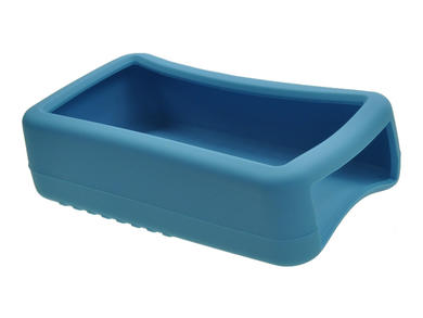 Silicon housing; LCSC135H-B; silicon; blue; 81x141mm; Takachi; RoHS