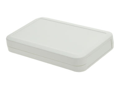 Enclosure; handheld; LC115-N-W; ABS; 115mm; 69mm; 19,5mm; white; RoHS; Takachi; 1 front panel