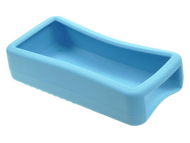 Silicon housing; LCSC165H-B; silicon; blue; 85x171mm; Takachi; RoHS