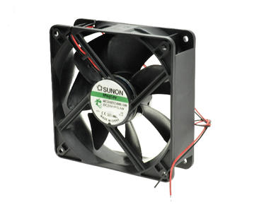 Fan; MEC0382V2-000U-A99; 120x120x38mm; magnetic Vapo; 24V; DC; 5,4W; 197,2m3/h; 44dB; 224mA; 2600RPM; 2 wires; Sunon; RoHS; 300mm