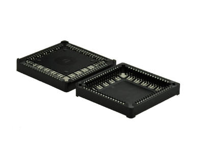 Socket; PLCC; P68s; 1,27mm; 68 ways; 4x17; surface mount; tinned; 8,1mm; RoHS