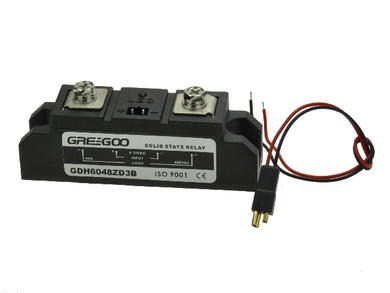 Relay; SSR; single phase; GDH6048ZD3B; 3÷32V; DC; 60A; 48÷480V; AC; zero crossing; SCR output; panel mounted; SPST NO; Greegoo; RoHS