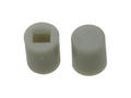 Cap; SC002-GR; grey; round; 6mm; 7mm; 2x3mm; RoHS