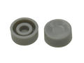 Cap; SC010-GR; grey; round; 10mm; 5,3mm; 3,5mm; RoHS