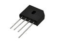 Bridge rectifier; KBU6M; KBU610; 6A; 1000V; flat; through hole (THT); FM type 23x19x7mm; RoHS