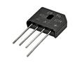 Bridge rectifier; KBU10M / KBU1010; 10A; 1000V; flat; through hole (THT); FM type 23x19x7mm; SEP Electronic; RoHS