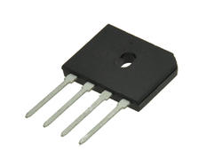 Bridge rectifier; GBU4K; 4A; 800V; flat; through hole (THT); FM type 23x19x3,5mm; YYangije; RoHS