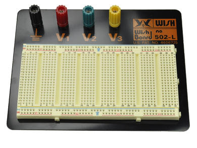 Circuit board; prototype; solderless; WBU-502L; 800; 125x160; 2,54mm; 1pcs.