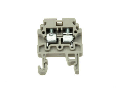 Connector; DIN rail mounted; DK2.5S; grey; screw; 0,5÷2,5mm2; 20A; 300V; 1 way; Dinkle; RoHS