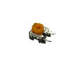 Potentiometer; mounting; vertical; single turn; RM-s2,5x5-472; 4,7kohm; linear; 30%; 0,1W; through-hole (THT); carbon film; RM063; Panasonic; RoHS