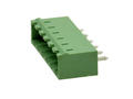 Terminal block; EDVC-5.08-06P-4; 6 ways; R=5,08mm; 12,1mm; 15A; 300V; through hole; straight; closed; green; KLS; RoHS