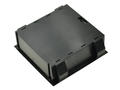 Battery holder; BE 60; plastic; black; 65x65mm; Bopla; RoHS