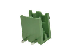 Terminal block; EDR-5.08-02P-4; 2 ways; R=5,08mm; 8,2mm; 15A; 300V; through hole; angled 90°; open; green; KLS; RoHS