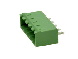 Łączówka; EDVC-5.08-05P-4; 5 torów; R=5,08mm; 12,1mm; 15A; 300V; przewlekany (THT); proste; zamknięta; zielony; KLS; RoHS
