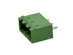 Terminal block; EDVC-5.08-03P-4; 3 ways; R=5,08mm; 12,1mm; 15A; 300V; through hole; straight; closed; green; KLS; RoHS