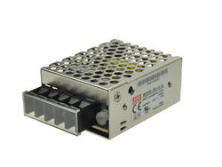 Zasilacz; modułowy; RS-15-12; 12V DC; 1,3A; 15,6W; sygnalizacyjna dioda LED; Mean Well
