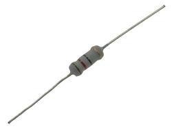 Resistor; metal oxide; R1W5%0R47; 1W; 0,47ohm; 5%; 0309; through-hole (THT); RoHS