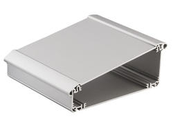 Enclosure; desktop; ATPH 1865-0200; aluminum; 181mm; 200mm; 68mm; 36mm; IP40; natural; no end panels; Bopla; RoHS