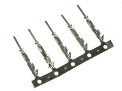 Male terminal; NDR-TM; 250V; 2,5A; RoHS; straight; 0,08÷0,34mm2; crimped; for cable; signal; metal; tinned; 2,54mm