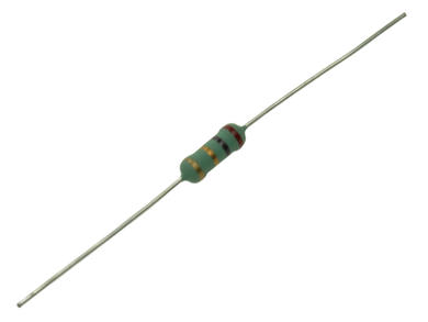 Resistor; metal oxide; R1W5%0R33; 1W; 0,33ohm; 5%; 0309; through-hole (THT); RoHS