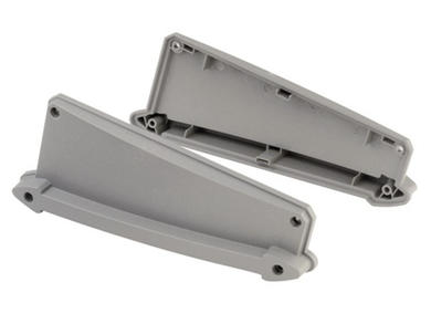 Plug; ATD 1865-7039; ABS; dark gray; 72,2x185,2mm; 2 zaślepki, 8 śrub; Bopla; RoHS