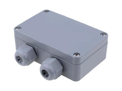 Enclosure; multipurpose; PK 102-211; polyamide; 98mm; 64mm; 34mm; IP65; dark gray; with PG11 cable gland; Bopla; RoHS