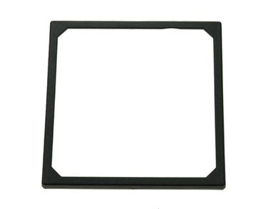 Front frame; NGS 96 SA; PPE+PS; black; 96x96mm; Bopla; RoHS