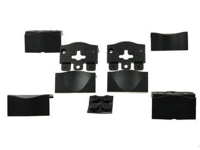 Angle bracket; BO-KS 4-7024; ABS; of graphite; 4 dolne, 4 górne, 4 nóżki; Bopla; RoHS