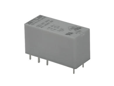 Relay; electromagnetic miniature; AZ742-2C-24DE; 24V; DC; DPDT; 8A; 250V AC; PCB trough hole; for socket; Zettler; RoHS