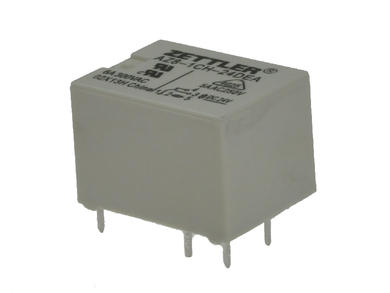 Przekaźnik; elektromagnetyczny miniaturowy; AZ8-1CH-24DEA; 24V; DC; 1 styk przełączny; 6A; 300V AC; 6A; 150V DC; do druku (PCB); Zettler; RoHS