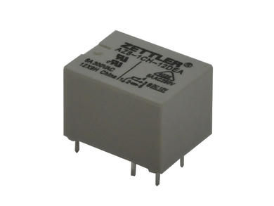 Przekaźnik; elektromagnetyczny miniaturowy; AZ8-1CH-12DEA; 12V; DC; 1 styk przełączny; 8A; 250V AC; do druku (PCB); Zettler; RoHS Przekaźnik; elektromagnetyczny miniaturowy; AZ8-1CH-12DEA; 12V; DC; 1 styk przełączny; 8A; 250V AC; do druku (PCB); Zettler; RoHS