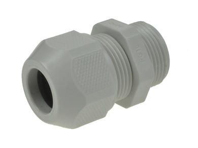 Cable gland; A1555.16.11; polyamide; IP68; light gray; PG16; 5÷11mm; with PG type thread; Agro; RoHS