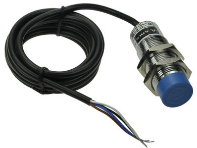 Sensor; inductive; ASP01-24B10DPC-1; PNP; NO/NC; 10mm; 10÷30V; DC; 200mA; cylindrical metal; 63mm; not flush type; with 2m cable; Aiks; RoHS