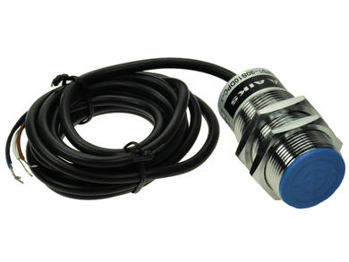 Sensor; inductive; ASP01-30S10DPC-1; PNP; NO/NC; 10mm; 10÷30V; DC; 200mA; cylindrical metal; fi 30mm; 55mm; flush type; with 2m cable; Aiks; RoHS