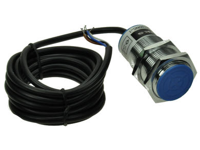 Czujnik; indukcyjny; ASP01-30S10DNC-1; NPN; NO/NC; 10mm; 10÷30V; DC; 200mA; cylindryczny metalowy; 55mm; zabudowany; z przewodem 2mb; Aiks; RoHS