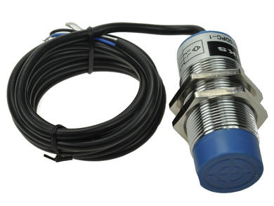 Sensor; inductive; ASP01-30B15DPC-1; PNP; NO/NC; 15mm; 10÷30V; DC; 200mA; cylindrical metal; fi 30mm; 65mm; not flush type; with 2m cable; Aiks; RoHS