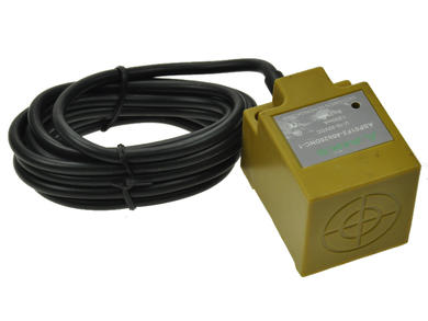 Sensor; inductive; ASP01-F240B20DNC-1; NPN; NO/NC; 20mm; 10÷30V; DC; 200mA; cuboid; 40x40mm; 53mm; with 2m cable; Aiks; RoHS
