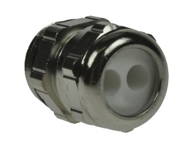 Cable gland; 151m2x5; nickel-plated brass; IP68; natural; PG11; 5mm; 18,9mm; with PG type thread; Pflitsch; RoHS