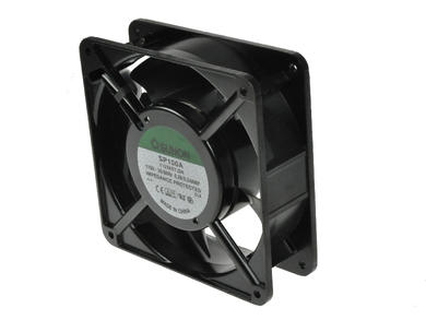 Fan; SP100A1123XST.GN; 120x120x38mm; slide bearing; 115V; AC; 20W; 195m3/h; 49dB; 240mA; 3100RPM; terminals 2,8x0,3mm; Sunon; RoHS