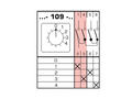 Przełącznik; krzywkowy; obrotowy; 4G10-109-U; 5 pozycji; OFF-4xON; 30°; bistabilny; na panel; 1 tor; 2 warstwy; śrubowe; 16A; 690V AC; czarny; 14mm; IP40; 48x48mm; 40mm; Apator; RoHS