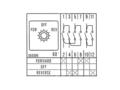 Przełącznik; krzywkowy; obrotowy; LW26-10-M0-F/3P LOP; 3 pozycje; ON-OFF-ON; 60°; bistabilny; na panel; 3 tory; 3 warstwy; śrubowe; 10A; 440V AC; srebrny niklowany; 8mm; 30x30mm; 46mm; Howo; RoHS