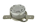 Thermostat; bimetallic; KSD301A-050OF1-C; NC; 50°C; 43°C; 10A; 250V AC; Metal diameter 16x20mm with moving bracket; 6,3mm horizontal connectors; ceramic; KLS; RoHS
