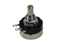 Potentiometer; shaft; single turn; RV24YN-1k; 1kohm; linear; 10%; 0,25W; axis diam.6,00mm; 20mm; metal; smooth; 280°; wire-wound; solder; Omter