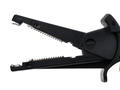 Crocodile clip; 27.264.2; black; 98mm; pluggable (4mm banana socket); 32A; 1000V; safe; nickel plated brass; Amass; RoHS