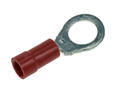 Cord end terminal; M6; ring; insulated; 01103-RV1.25-6; red; straight; for cable; 0,5÷1,0mm2; tinned; crimped