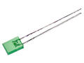 Dioda LED; L-113GDT; 2x5mm; zielony; 2÷8mcd; 110°; dyfuzyjna; prostokątna; 2,2V; 25mA; 565nm; przewlekany (THT); Kingbright; RoHS