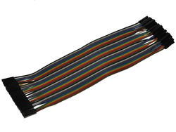 Wires; female/female; PZZ40SZTL20; 200mm; 40pcs.