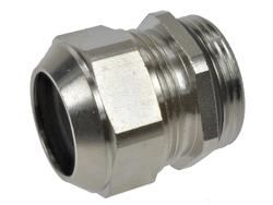 Cable gland; A1060.21; nickel-plated brass; IP68; natural; PG21; 12,5÷19mm; with PG type thread; Agro; RoHS