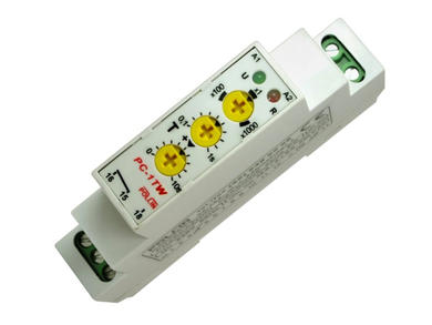 Przekaźnik; czasowy; PC1-TZ 24VDC; 24V; DC; jednofunkcyjny; 1 styk przełączny; 16A; 230V AC; na szynę DIN35; Pollin; RoHS